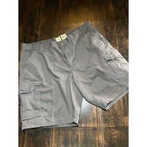 RedHead Brand Co Mens Gray Ripstop Cargo Shorts Size 42 Outdoor Utility